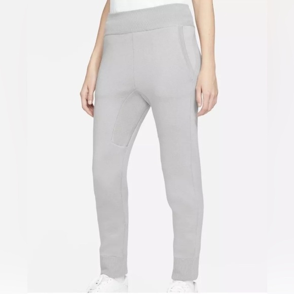 NIKE ESC Every Stitch Considered Wool Silk Cashmere Womens Jogger Blue Small EUC - Picture 1 of 8